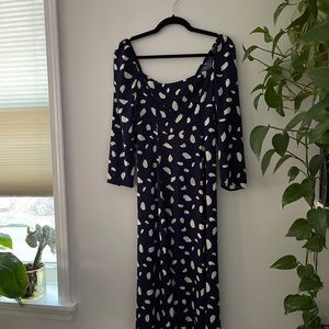 Reformation Sigmund Dress Size 2 Splatter